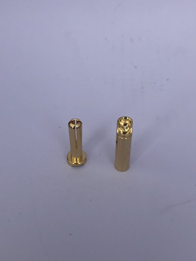 2 Paar 4 Stück 6mm 6,0mm Goldstecker Stecker Buchse Lipo Schrumpfschlauch 