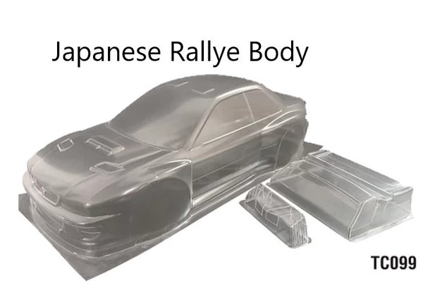 Japanese Rallye Karosserie 190mm Breite