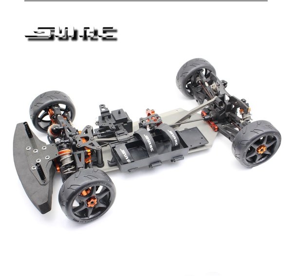 SNRC 1/8 GT S86E PRO Carbon + Umbaukit Aluminiumchassis + LMP Karosserie