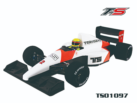 Team Saxo TS01097 Legend F1 Body (new version) unlackiert